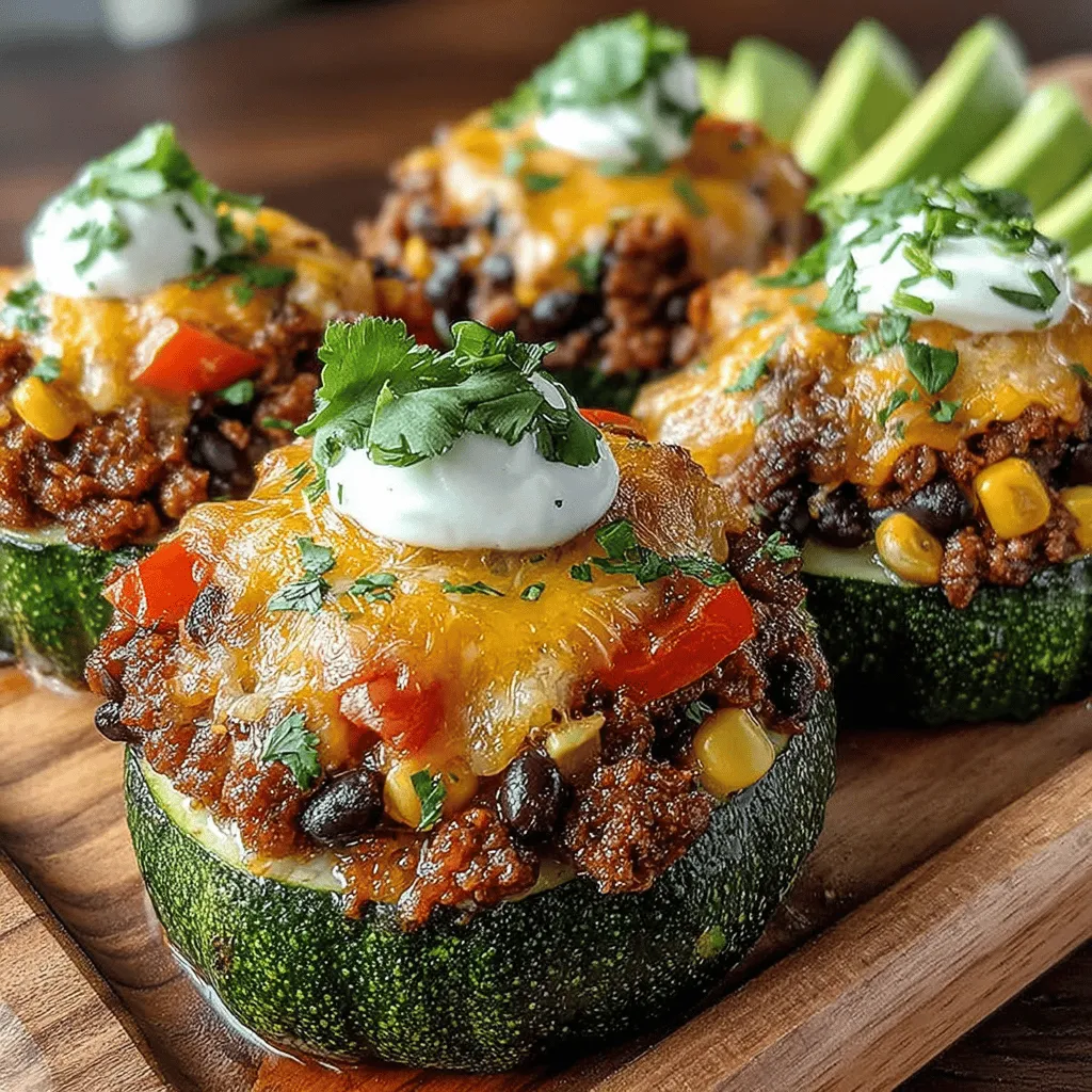 In the quest for healthy yet satisfying meals, finding a dish that caters to cravings while also being nutritious can often feel like a balancing act. Enter cheesy taco-stuffed zucchini rounds—a culinary creation that seamlessly marries health and flavor. This dish not only packs a punch with its bold taco-inspired flavors but also utilizes zucchini, a versatile vegetable that has gained immense popularity in the healthy eating community. Whether you're looking for a light lunch, a fun appetizer, or a unique side dish, these stuffed zucchini rounds are sure to impress.