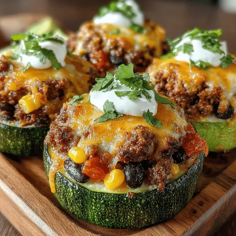 In the quest for healthy yet satisfying meals, finding a dish that caters to cravings while also being nutritious can often feel like a balancing act. Enter cheesy taco-stuffed zucchini rounds—a culinary creation that seamlessly marries health and flavor. This dish not only packs a punch with its bold taco-inspired flavors but also utilizes zucchini, a versatile vegetable that has gained immense popularity in the healthy eating community. Whether you're looking for a light lunch, a fun appetizer, or a unique side dish, these stuffed zucchini rounds are sure to impress.