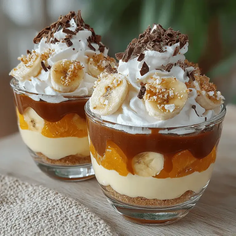 In the world of desserts, few things are as satisfying as a no-bake treat. These desserts have surged in popularity over the years, thanks to their simplicity and the convenience they offer, particularly during warmer months when turning on the oven feels like a chore. No-bake desserts are often quick to prepare, requiring minimal fuss and time. Enter the Banana Bliss No-Bake Pudding Cups—a deliciously creamy, layered dessert that is perfect for any occasion, be it a casual family dinner, a summer picnic, or a festive gathering.