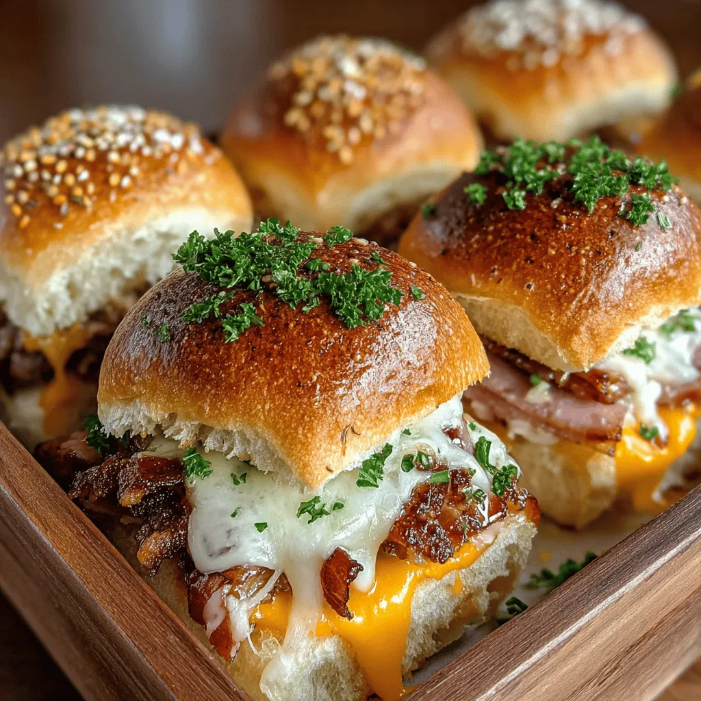 Sliders have become a staple in the world of appetizers and casual dining, offering a delightful mix of flavor and convenience. Their bite-sized nature makes them perfect for gatherings, game days, or even simple family dinners, allowing guests to sample a variety of tastes without committing to a full-size sandwich. Among the many combinations available, Savory Ham and Swiss Sliders stand out as a quintessential choice, marrying the rich, savory flavors of ham with the creamy, nutty notes of Swiss cheese.