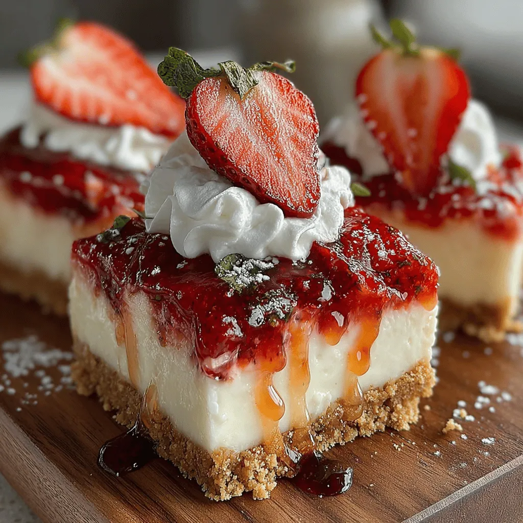 As the warm sun beckons and the days stretch longer, there's nothing quite like a refreshing dessert to cool you off. Enter the Strawberry Bliss Frozen Shortcake Bars—a delightful treat that combines the sweetness of fresh strawberries with the creamy goodness of whipped cream, all nestled atop a buttery graham cracker crust. Perfect for summertime gatherings, these bars not only satisfy your sweet tooth but also provide a light and refreshing escape from the heat.