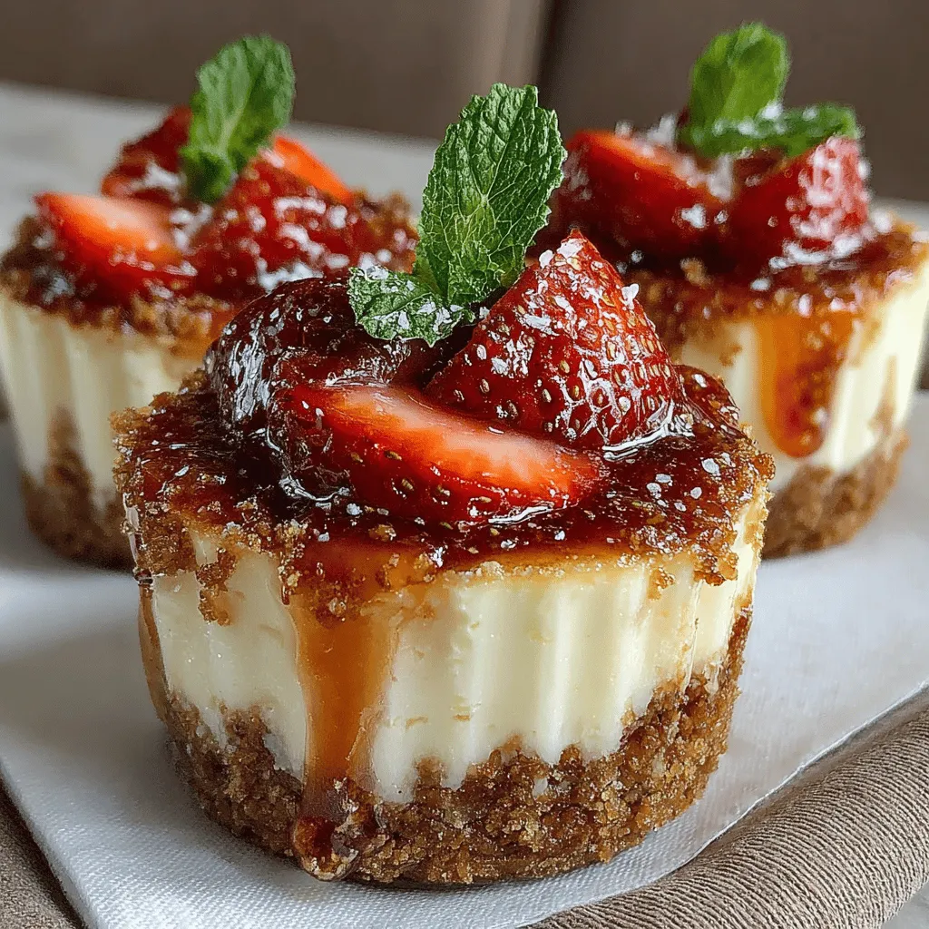 When it comes to refreshing desserts, few can rival the charm and appeal of Sweet Strawberry Bliss Cups. This delectable treat combines the natural sweetness of fresh strawberries with a luscious cheesecake filling, all nestled in a crunchy graham cracker crust. Perfect for summer gatherings, picnics, or simply to satisfy your sweet tooth, these blissful cups offer a delightful balance of flavors and textures that are sure to impress.