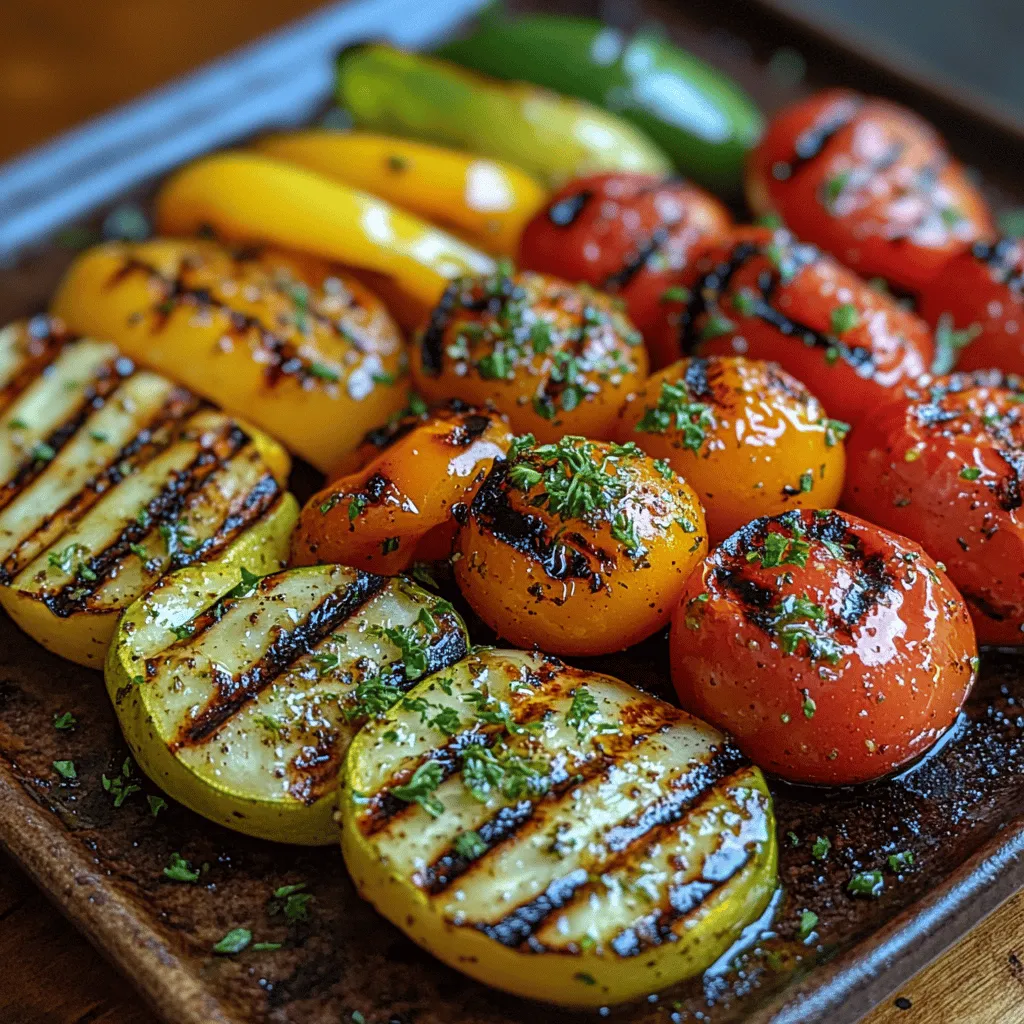 Grilled vegetables have become a beloved staple in kitchens and backyards around the world, offering a vibrant, healthy, and flavorful side dish that complements a variety of main courses. The Grilled Garden Medley is a perfect example of this, showcasing the natural sweetness and charred goodness of fresh vegetables. With its colorful array of ingredients, this dish not only tantalizes the taste buds but also provides a feast for the eyes, making it an ideal choice for gatherings, barbecues, or even a simple family dinner.