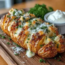In the world of contemporary home cooking, Hasselback potatoes have emerged as a delightful trend that combines aesthetics with flavor. Originating from Sweden, these beautifully sliced potatoes are not just a dish; they are an experience, captivating food enthusiasts with their enticing presentation and mouthwatering taste. The appeal of Hasselback potatoes lies in their unique preparation method, which allows for a perfect blend of crispy edges and tender interiors, all while being infused with savory garlic and rich Parmesan cheese.