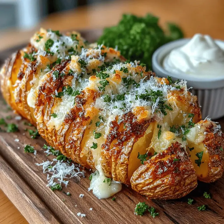In the world of contemporary home cooking, Hasselback potatoes have emerged as a delightful trend that combines aesthetics with flavor. Originating from Sweden, these beautifully sliced potatoes are not just a dish; they are an experience, captivating food enthusiasts with their enticing presentation and mouthwatering taste. The appeal of Hasselback potatoes lies in their unique preparation method, which allows for a perfect blend of crispy edges and tender interiors, all while being infused with savory garlic and rich Parmesan cheese.
