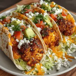 Embrace the bold flavors and satisfying crunch of Zesty Buffalo Cauliflower Wraps, a delightful plant-based meal that's perfect for lunch or dinner. This recipe not only caters to health-conscious eaters but also satisfies those craving a spicy kick. Whether you're a vegetarian, vegan, or simply looking to incorporate more plant-based meals into your diet, these wraps are a fantastic choice. Packed with nutrients and bursting with flavor, they are sure to become a staple in your kitchen.