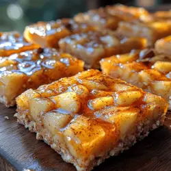 Crunchy Apple Delight Oat Bars Recipe