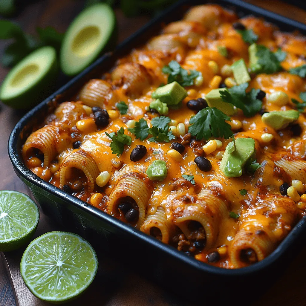 Taco night is a cherished tradition in many households, offering a fun and interactive dining experience. But what if you could elevate that experience by combining the bold flavors of tacos with the comforting texture of pasta? Enter Zesty Taco Stuffed Pasta Shells, a delightful dish that marries the best of both worlds. This recipe takes large pasta shells and fills them with a savory taco-inspired mixture, topped with cheese and baked to perfection. It's a dish that not only satisfies the taste buds but also brings a sense of warmth and nostalgia to the dinner table.