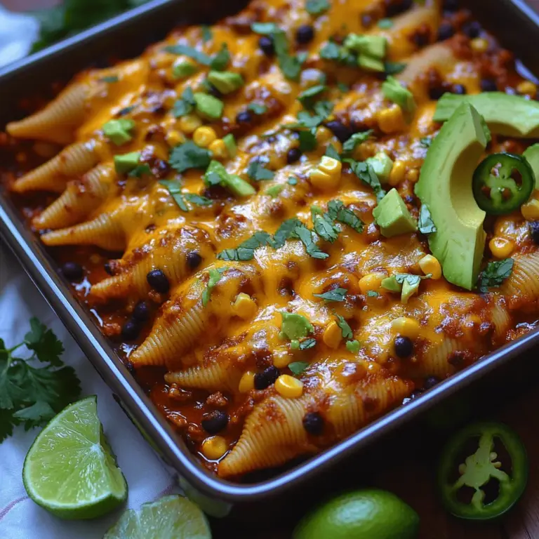 Taco night is a cherished tradition in many households, offering a fun and interactive dining experience. But what if you could elevate that experience by combining the bold flavors of tacos with the comforting texture of pasta? Enter Zesty Taco Stuffed Pasta Shells, a delightful dish that marries the best of both worlds. This recipe takes large pasta shells and fills them with a savory taco-inspired mixture, topped with cheese and baked to perfection. It's a dish that not only satisfies the taste buds but also brings a sense of warmth and nostalgia to the dinner table.