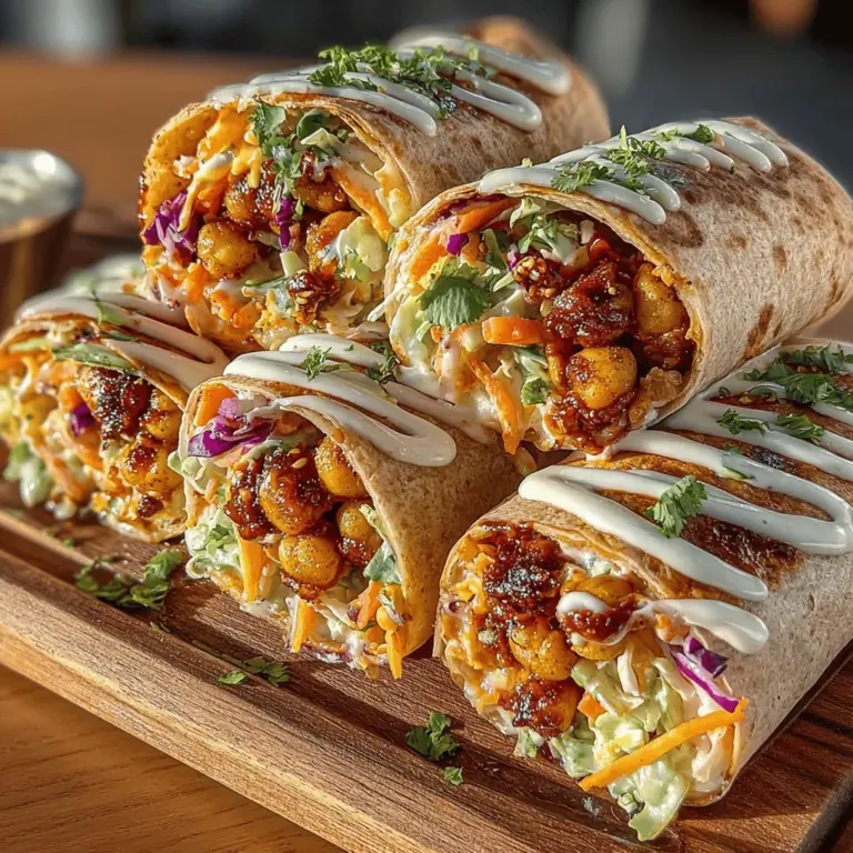 In recent years, wraps have gained immense popularity in the culinary world, becoming a staple in many households. Their versatility allows for endless combinations of ingredients, catering to various dietary preferences and tastes. Whether enjoyed as a quick lunch on the go, a satisfying dinner, or even as a snack, wraps provide a convenient and delicious way to incorporate a variety of flavors and textures into a single meal. Among the myriad options available, Smoky BBQ Chickpea and Coleslaw Wraps stand out as a wholesome and delightful choice that brings together the richness of smoky flavors and the crunch of fresh vegetables.