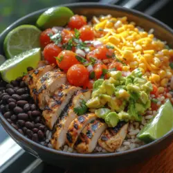 In the realm of satisfying and vibrant meals, Zesty Chicken Taco Bowls stand out as a delightful option that combines a variety of fresh ingredients with bold flavors. This dish is more than just a meal; it’s an experience that caters to diverse palates while providing a wholesome balance of protein, carbohydrates, and healthy fats. Whether you are looking for a quick weeknight dinner idea or a crowd-pleasing dish for your next gathering, Zesty Chicken Taco Bowls deliver on both taste and nutrition.