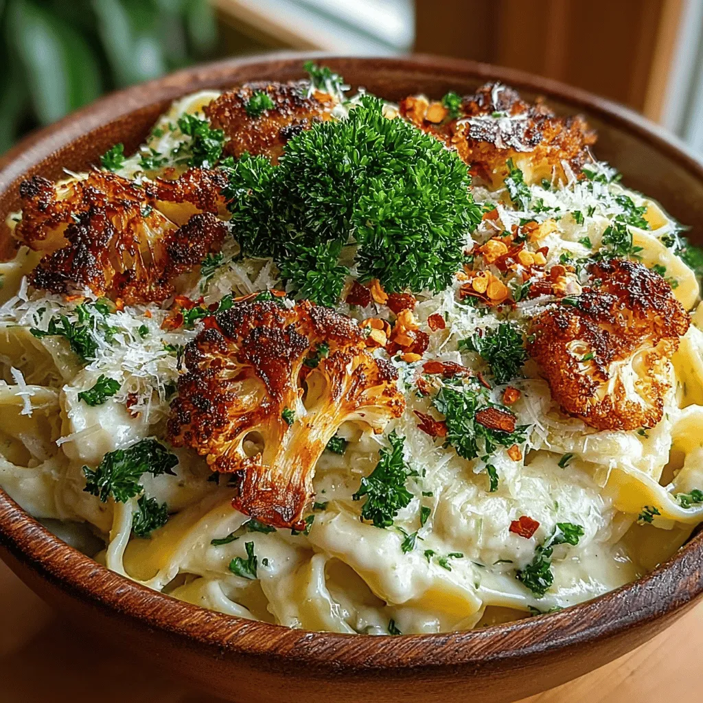 In the world of pasta dishes, few can rival the satisfaction and comfort provided by a creamy sauce. The Creamy Roasted Garlic Cauliflower Pasta stands out not only for its rich and indulgent flavor but also for its health-conscious ingredients. This dish artfully combines the savory goodness of roasted garlic with the creamy texture of a cauliflower-based sauce, creating a meal that pleases the palate while nourishing the body. Whether you are a busy professional, a health enthusiast, or a parent looking to sneak in some veggies, this recipe has something for everyone.