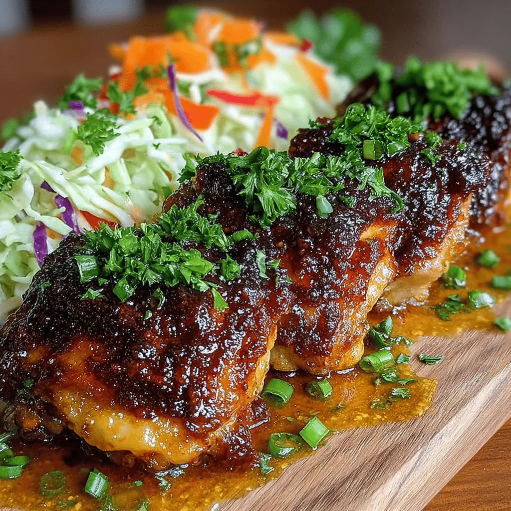 When it comes to comfort food that satisfies both the palate and the soul, few dishes can rival the Finger-Lickin' Sticky BBQ Chicken Thighs paired with a refreshing Crunchy Coleslaw. This delightful combination not only delivers a burst of flavors but also presents a harmonious contrast in textures that can elevate any meal. Whether you're hosting a summer barbecue, enjoying a weeknight dinner with family, or impressing guests at a gathering, this dish is sure to become a favorite.