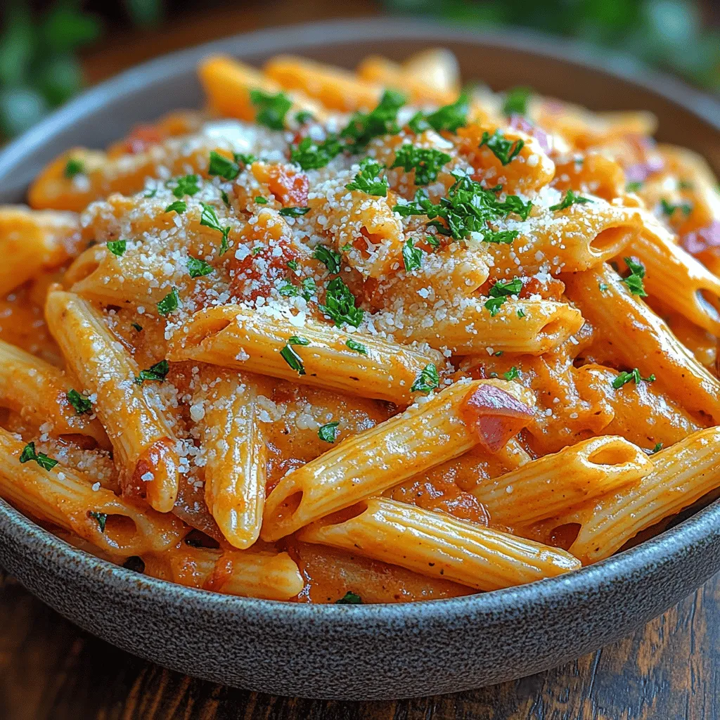 Pasta is a universal comfort food, and among its many variations, creamy roasted red pepper penne holds a special place in the hearts of pasta enthusiasts. This dish marries the rich, sweet flavor of roasted red peppers with the creamy texture of a velvety sauce, resulting in an indulgent meal that is both satisfying and easy to prepare. Originating from the Mediterranean region, this dish has gained immense popularity in kitchens around the world, celebrated for its vibrant color and delightful taste.