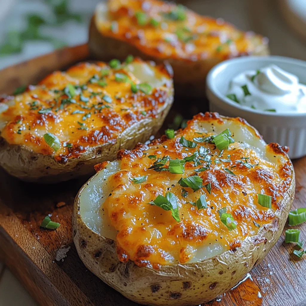Welcome to the delightful world of crispy garlic potato skins, a dish that marries simplicity with gourmet appeal. Whether you're hosting a casual get-together, throwing a game-day party, or simply indulging in a cozy night at home, these crispy bites are sure to please. Their allure lies not only in their texture but also in their versatility—potatoes can be transformed from a humble staple into a crunchy, cheesy delight that will impress anyone who tries them. This recipe is straightforward, ensuring that even novice cooks can create a savory treat that rivals those found in the finest restaurants.