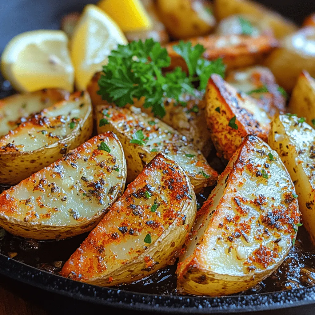 Crispy Herbed Potato Wedge Skillet is a delightful and simple dish that brings together the comforting flavors of perfectly seasoned potatoes and the satisfying crunch that comes from skillet cooking. This recipe is not only easy to follow, but it also offers flexibility with seasonings and toppings, making it a great choice for any occasion—whether it be a family dinner, a casual gathering with friends, or even a cozy night in. The beauty of this dish lies in its ability to transform humble ingredients into a crispy, flavorful masterpiece that everyone will love.