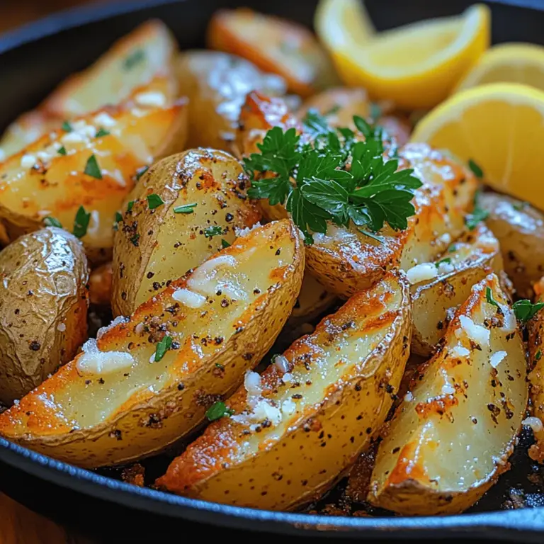 Crispy Herbed Potato Wedge Skillet is a delightful and simple dish that brings together the comforting flavors of perfectly seasoned potatoes and the satisfying crunch that comes from skillet cooking. This recipe is not only easy to follow, but it also offers flexibility with seasonings and toppings, making it a great choice for any occasion—whether it be a family dinner, a casual gathering with friends, or even a cozy night in. The beauty of this dish lies in its ability to transform humble ingredients into a crispy, flavorful masterpiece that everyone will love.