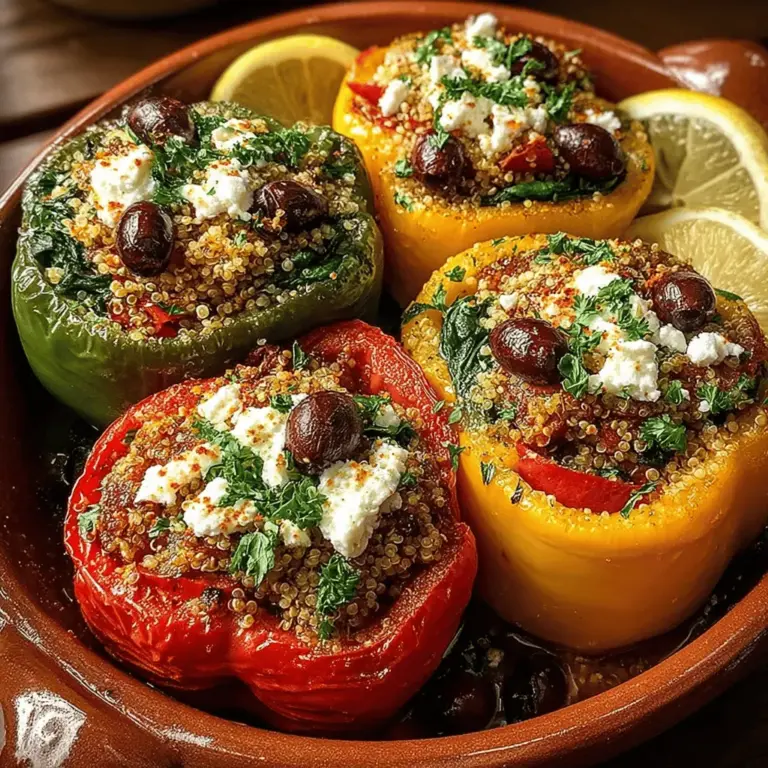 Stuffed peppers have long been a beloved staple in kitchens around the world, celebrated for their versatility and health benefits. This dish lends itself well to a variety of ingredients, allowing home cooks to get creative while delivering a wholesome meal. As they are filled with nutritious ingredients, stuffed peppers not only provide a satisfying meal but also enhance the presentation of any dining table, making them a favorite for family dinners and special gatherings alike.