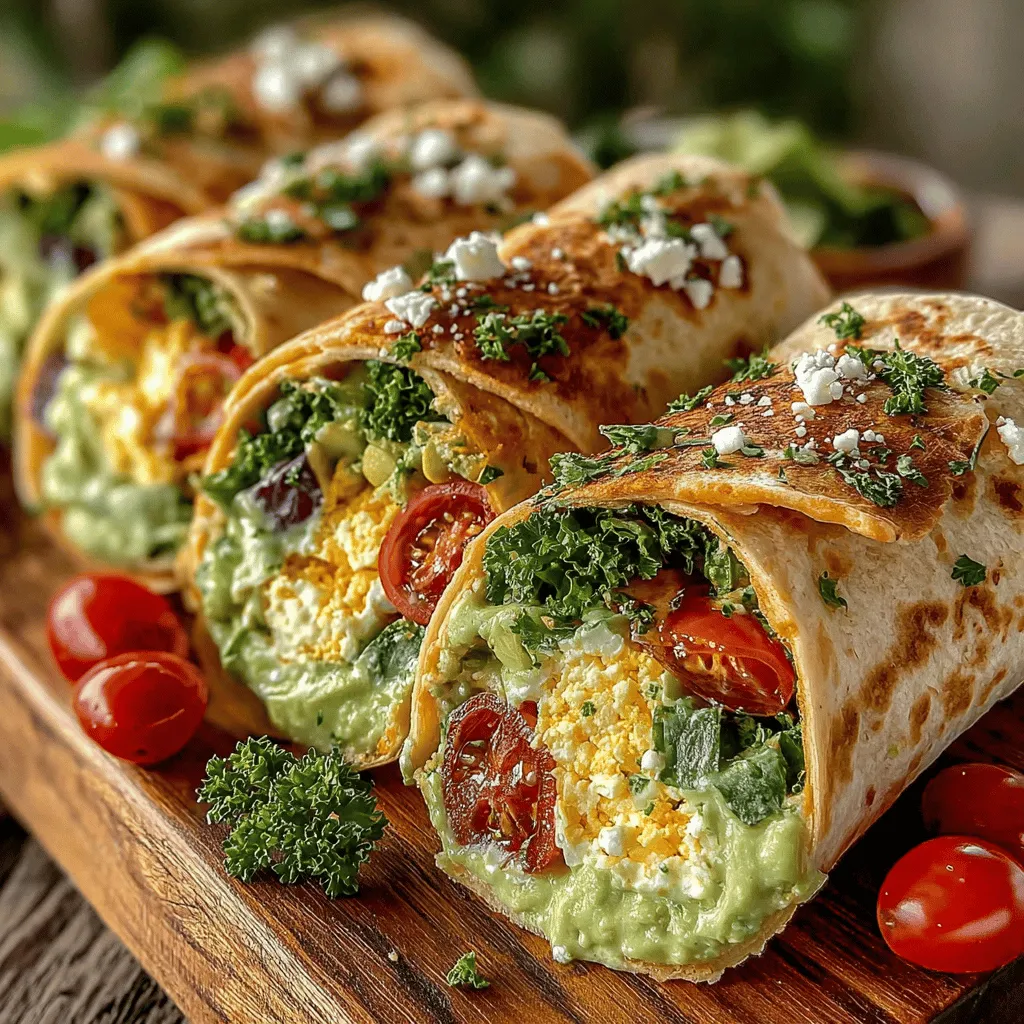 Egg salad has long been a beloved staple in many households, celebrated for its creamy texture and versatility. From classic sandwiches to innovative wraps, this dish has countless variations that cater to different tastes and dietary preferences. However, as health-conscious eating continues to trend, many are seeking lighter and more nutritious options without sacrificing flavor. This is where Creamy Avocado Egg Salad Wraps come into play—a delightful twist on the traditional egg salad that not only enhances the flavor profile but also boosts the nutritional value.
