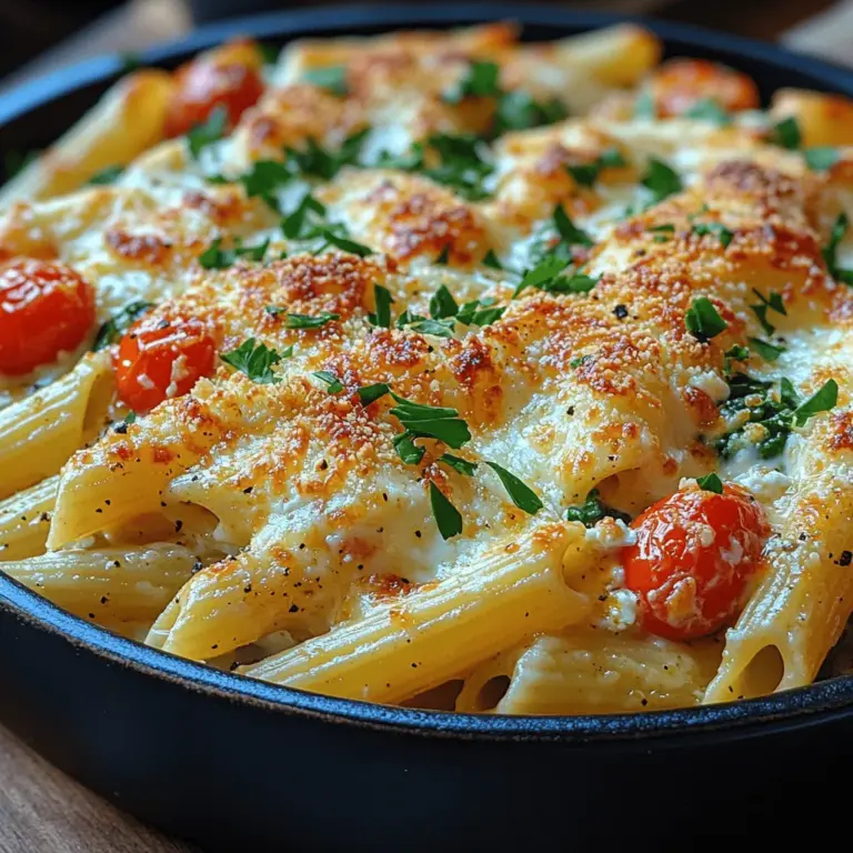 If you’re in search of a comforting yet nutritious dish that brings a taste of the Mediterranean to your table, look no further than the Creamy Greek Pasta Bake. This dish combines the richness of creamy ingredients with the vibrant flavors of Greek cuisine, making it an ideal choice for family dinners and social gatherings alike. With its effortless preparation and satisfying flavors, this pasta bake captures the essence of Greece, allowing you to savor the deliciousness without spending hours in the kitchen.