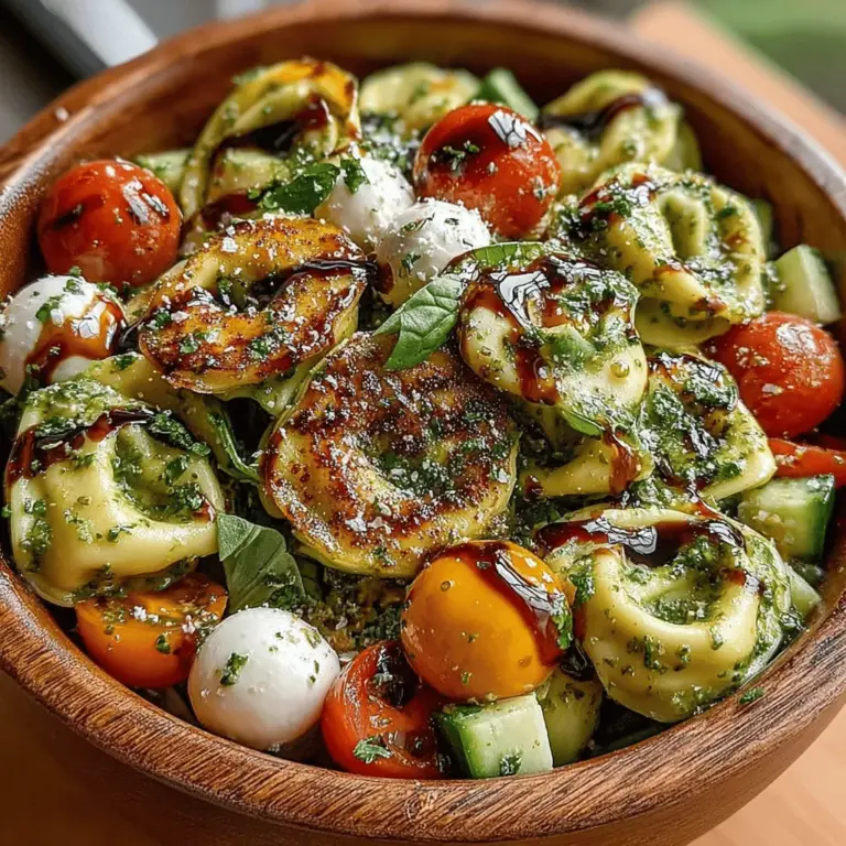 As the sun shines brighter and the days grow longer, the allure of fresh, light dishes becomes irresistible. Among the myriad of options, the Fresh Basil Pesto Tortellini Salad stands out as a vibrant, flavorful choice that captures the essence of summer. This delightful dish is perfect for gatherings, picnics, or a refreshing meal any day of the week. It combines the satisfying bite of cheese tortellini with the aromatic freshness of homemade basil pesto, creating a salad that is not only visually appealing but also a treat for the taste buds.