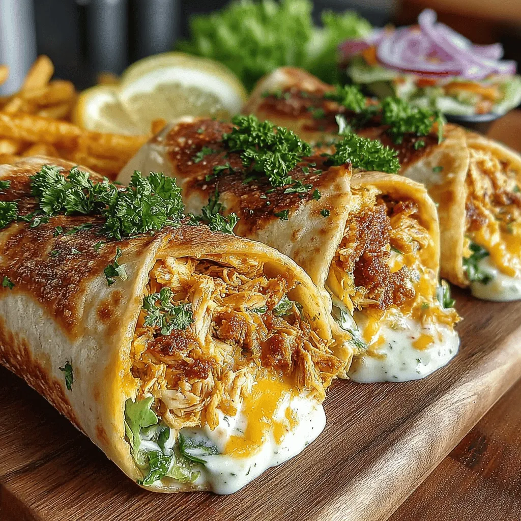 The Zesty Creamy Lemon Wraps strike an ideal balance between the crunch of fresh vegetables and the smooth texture of a creamy filling. As you bite into each wrap, the crispness of the mixed greens and vegetables beautifully contrasts with the velvety cream cheese and yogurt mixture. This delightful combination not only satisfies the palate but also adds an exciting texture to your meal.