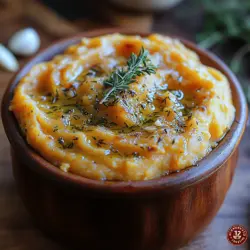 Sweet potatoes are a beloved staple in many culinary traditions, known for their natural sweetness and versatility. Among the myriad of ways to prepare them, one standout recipe is Creamy Thyme-Infused Buttery Sweet Potatoes. This dish serves as a comforting side that perfectly balances the sweet and savory, bringing a rich, creamy texture that enhances any meal. Whether served at a holiday gathering or as part of a weeknight dinner, this recipe is sure to impress with its delightful flavor profile and ease of preparation.