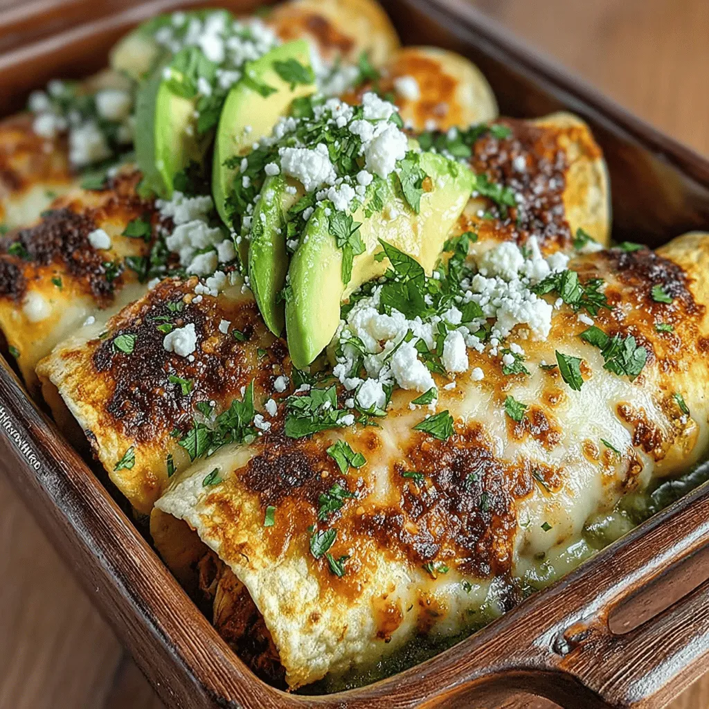 Embrace the vibrant flavors of Mexican cuisine with our Zesty Salsa Verde Chicken Enchiladas. This delightful dish combines tender shredded chicken enveloped in warm corn tortillas, topped with a homemade salsa verde that packs a zesty punch. Perfect for family dinners or gatherings, these enchiladas are not only delicious but also easy to prepare, making them an ideal addition to your recipe repertoire. In this article, we will explore the ingredients, step-by-step instructions, and the unique flavor profile that makes these enchiladas a must-try.