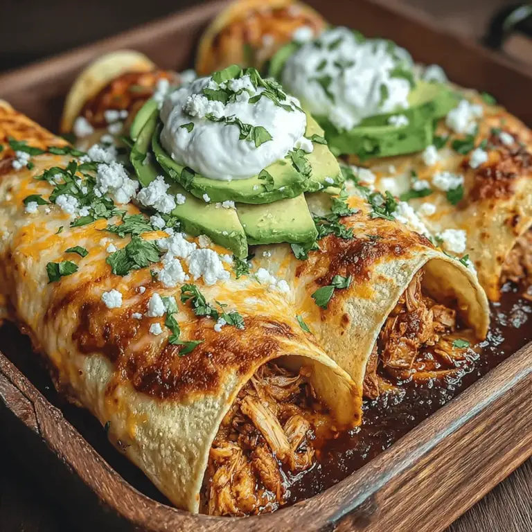 Embrace the vibrant flavors of Mexican cuisine with our Zesty Salsa Verde Chicken Enchiladas. This delightful dish combines tender shredded chicken enveloped in warm corn tortillas, topped with a homemade salsa verde that packs a zesty punch. Perfect for family dinners or gatherings, these enchiladas are not only delicious but also easy to prepare, making them an ideal addition to your recipe repertoire. In this article, we will explore the ingredients, step-by-step instructions, and the unique flavor profile that makes these enchiladas a must-try.