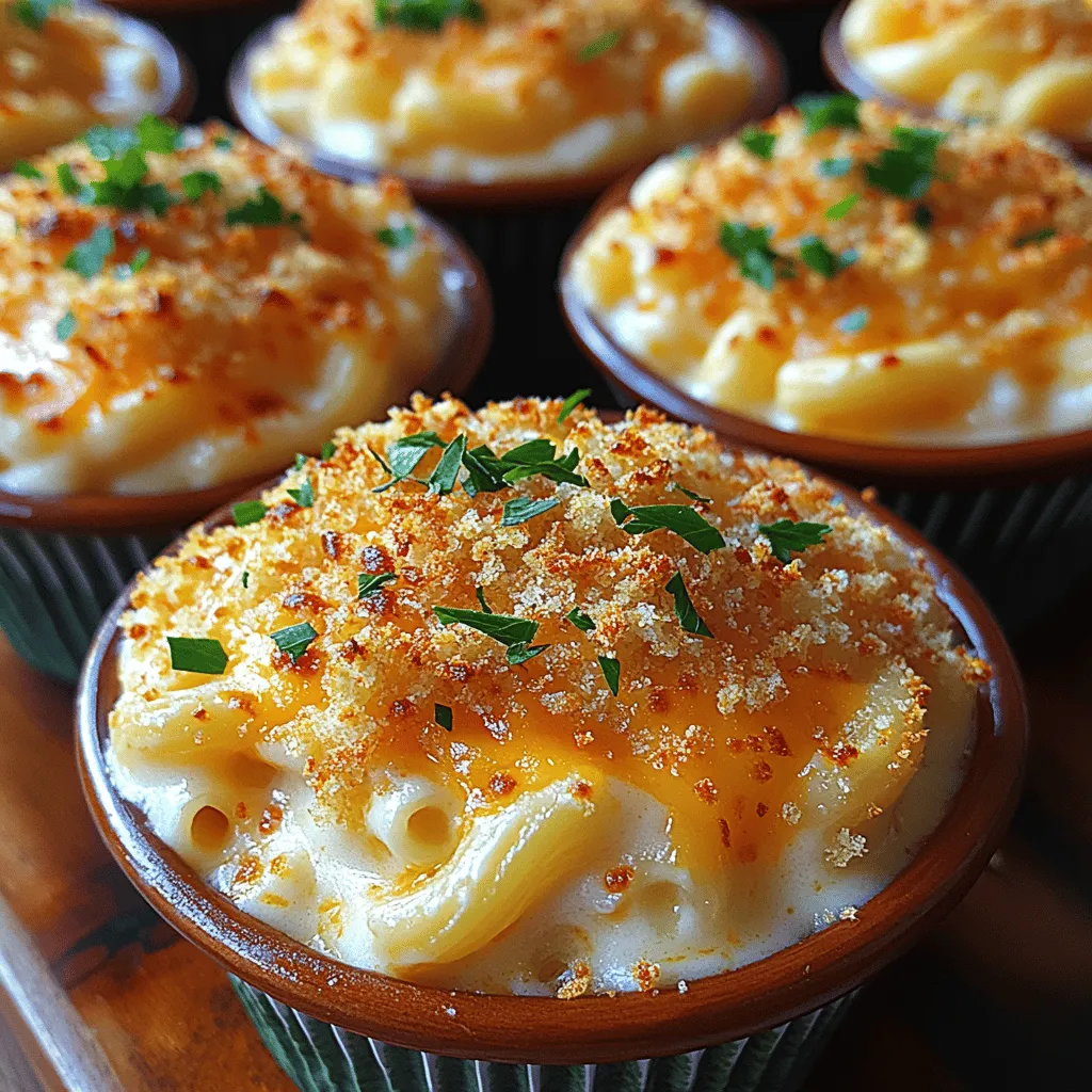 Mac and cheese is one of those timeless comfort foods that evoke warm memories and a sense of nostalgia. From childhood dinners to late-night snacks, this creamy, cheesy dish has captured the hearts (and taste buds) of many. Its rich flavors and satisfying textures make it a go-to meal for people of all ages. But what if we could take this beloved classic and transform it into a fun, portable version that's perfect for any occasion? Enter the Cheesy Delight Mac and Cheese Cups.