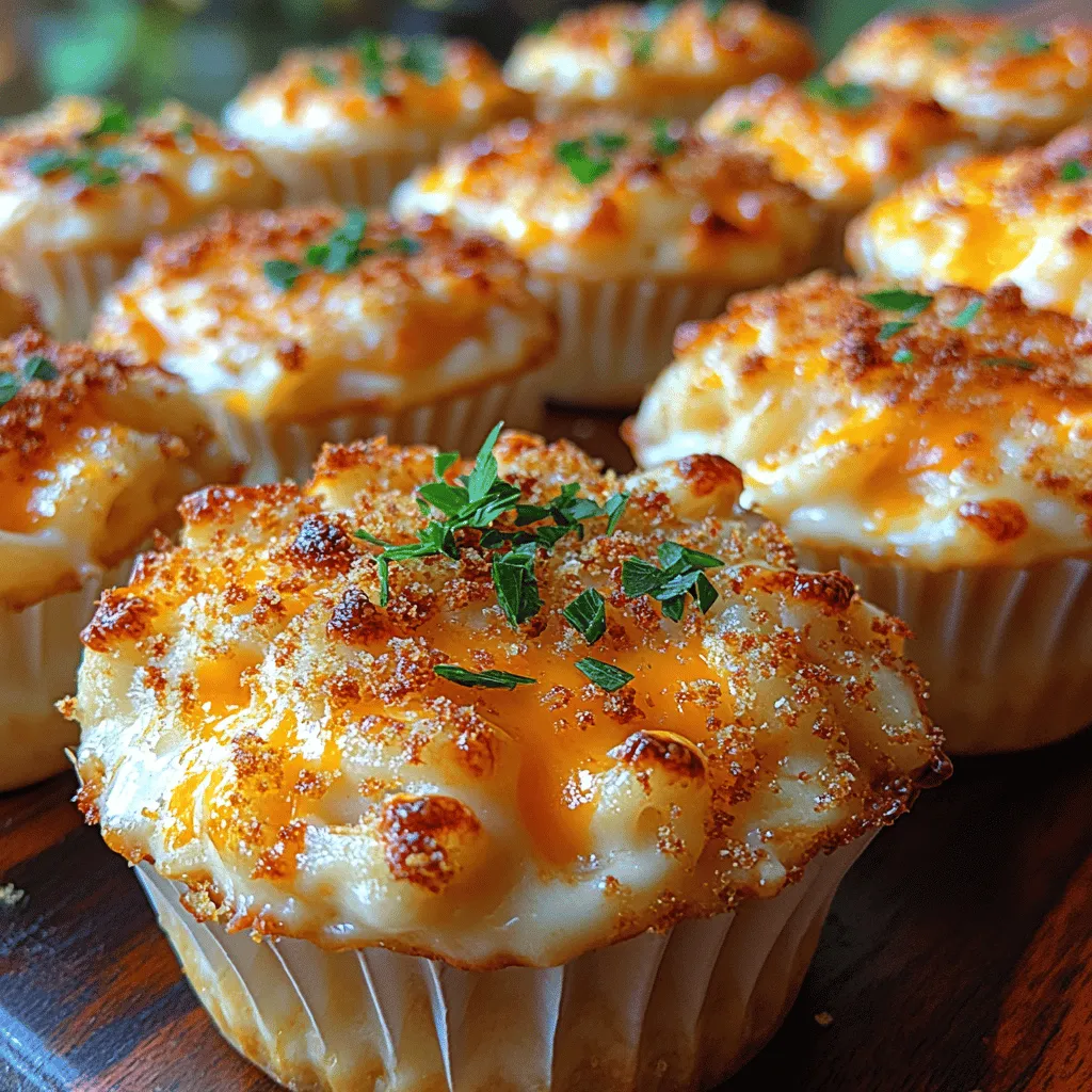 Mac and cheese is one of those timeless comfort foods that evoke warm memories and a sense of nostalgia. From childhood dinners to late-night snacks, this creamy, cheesy dish has captured the hearts (and taste buds) of many. Its rich flavors and satisfying textures make it a go-to meal for people of all ages. But what if we could take this beloved classic and transform it into a fun, portable version that's perfect for any occasion? Enter the Cheesy Delight Mac and Cheese Cups.