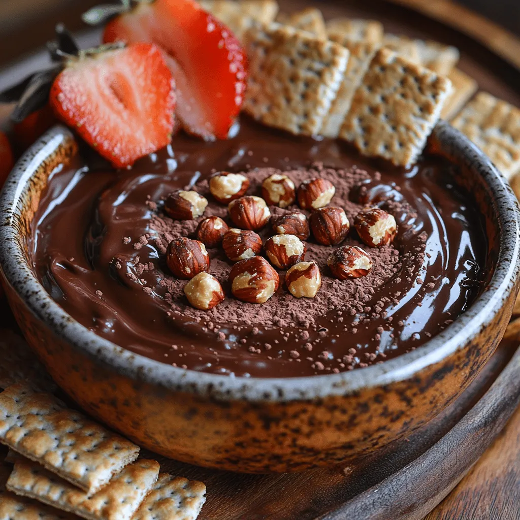Indulgent dessert dips have become a staple at gatherings and celebrations, offering a delightful twist on traditional sweets. Whether it’s a casual get-together, a festive party, or a cozy night in, a dip can elevate the dessert experience, allowing guests to savor each bite in a more interactive way. Among the myriad of options available, the Decadent Chocolate Hazelnut Delight Dip stands out as a luxurious combination of rich chocolate and nutty hazelnuts. This dip not only captivates the palate but also caters to health-conscious individuals by incorporating nutritious ingredients like coconut milk and maple syrup, allowing for a delightful treat that doesn’t compromise on flavor or integrity.