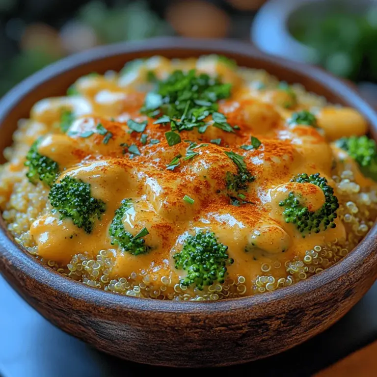 As health-conscious eating continues to rise in popularity, more people are turning to quinoa as a staple in their diets. This remarkable grain is not just a trend; it's a versatile and nutritious option that fits seamlessly into various culinary creations. Among these, the Creamy Broccoli Cheddar Quinoa stands out as a delightful fusion of creamy, cheesy goodness and wholesome nutrition. This dish not only satisfies the cravings of comfort food lovers but also appeals to those seeking healthier meal alternatives.