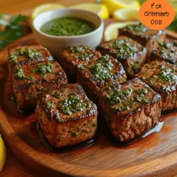 If you're looking for a dish that balances savory flavors with a vibrant, herbaceous twist, look no further than Herbaceous Chimichurri Steak Bites. This recipe marries the tenderness of perfectly cooked sirloin steak with a zesty chimichurri sauce, resulting in a culinary experience that is both satisfying and refreshing. Originating from Argentina, chimichurri is a traditional sauce designed to enhance grilled meats, making it a staple in Argentine cuisine. It is not just a condiment; it is a celebration of fresh herbs and bold flavors that elevate any dish.