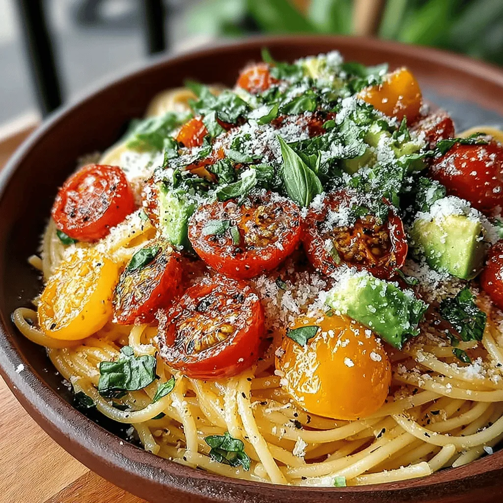 Dive into the vibrant world of culinary delights with our Fresh Tomato Avocado Pasta. This dish is a celebration of seasonal produce, bringing together the rich creaminess of ripe avocados and the natural sweetness of cherry tomatoes. It’s not just a meal; it’s an experience that satisfies the senses while being quick to prepare and inherently healthy. Ideal for weeknight dinners, picnics, or even as a light lunch, this recipe strikes a perfect balance between simplicity and flavor.