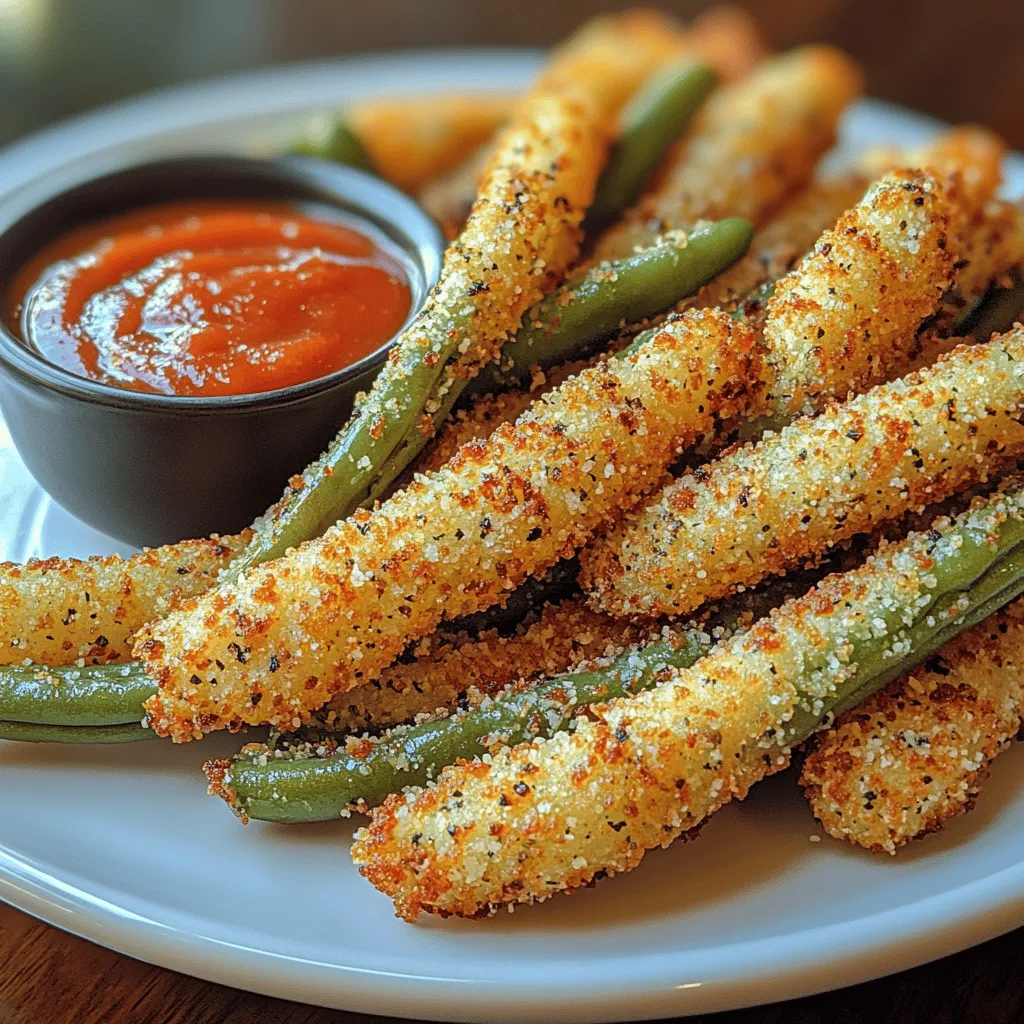 In the culinary world, the quest for healthier snacks is ever-growing, and Crunchy Parmesan Green Bean Fries emerge as a delightful solution. These green bean fries are not only a satisfying alternative to traditional potato fries but also offer a burst of flavor and a satisfying crunch that makes them an irresistible treat. Whether served as a snack, appetizer, or side dish, they promise to please even the pickiest eaters.