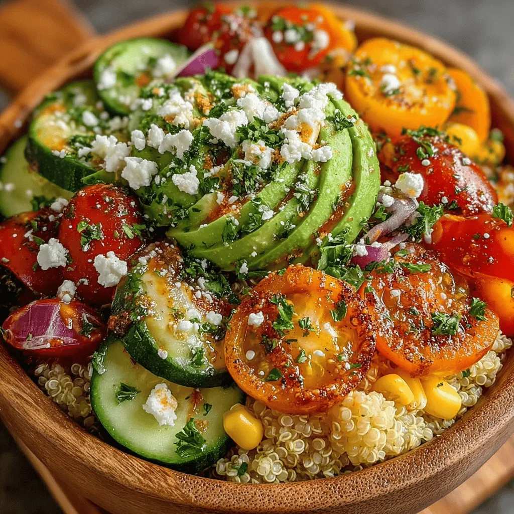When it comes to salads, the dressing is often the unsung hero that elevates the dish from mundane to extraordinary. A well-crafted dressing can bring balance to the flavors of your salad, tying together the ingredients and enhancing their natural taste. For our Refreshing Summer Quinoa Salad, we’ll focus on a simple yet flavorful olive oil and lemon juice dressing. This combination not only adds a zesty kick but also complements the fresh vegetables and nutty quinoa perfectly.