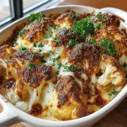 Achieving uniform cauliflower florets is key to ensuring even cooking and flavor distribution in your Creamy Garlic Roasted Cauliflower Bake. Here are some effective tips for cutting cauliflower: