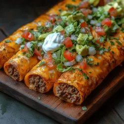 Crispy Air-Fryer Taco Rolls Recipe