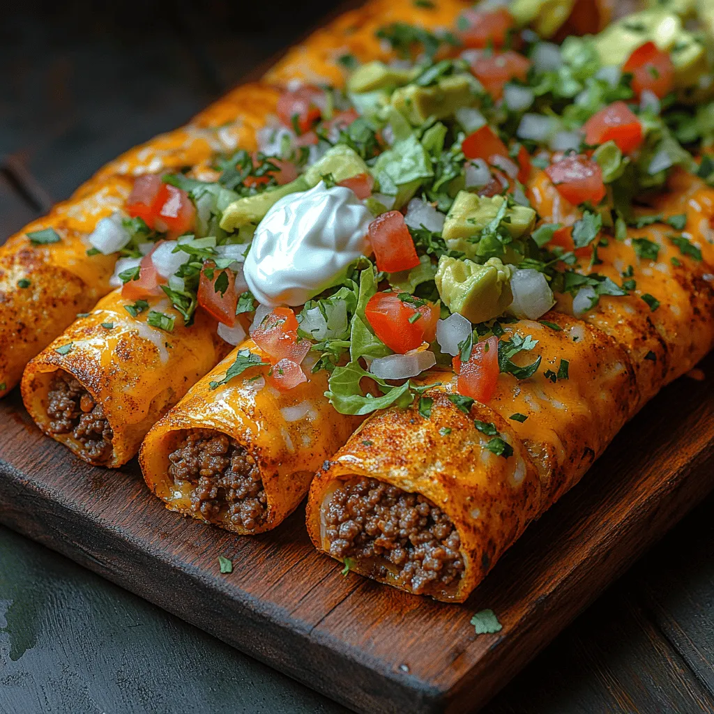 Tacos have long been a beloved staple in many cultures, celebrated for their delicious flavors and endless versatility. In recent years, air frying has surged in popularity as a healthier cooking alternative, allowing us to enjoy crispy, golden dishes with significantly less oil than traditional frying methods. Enter the crispy air-fryer taco rolls—an innovative take on the classic taco that brings together the best of both worlds. This recipe offers a convenient, mouthwatering option that caters to a variety of dietary preferences, making it perfect for family dinners, gatherings, or casual weeknight meals.