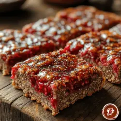 In the realm of health-conscious snacks, Sweet Raspberry Chia Squares stand out as a delicious option that harmoniously blends the tartness of fresh raspberries with the nutritious benefits of chia seeds and oats. As more people are becoming aware of the importance of incorporating wholesome ingredients into their diets, chia seeds have surged in popularity, revered for their remarkable health benefits. This recipe caters to those seeking a quick breakfast solution, an afternoon pick-me-up, or a satisfying dessert that doesn’t compromise on flavor or nutrition.