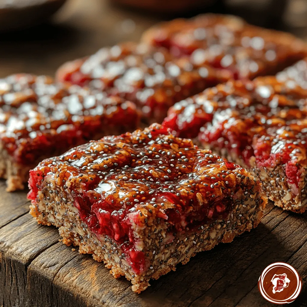 In the realm of health-conscious snacks, Sweet Raspberry Chia Squares stand out as a delicious option that harmoniously blends the tartness of fresh raspberries with the nutritious benefits of chia seeds and oats. As more people are becoming aware of the importance of incorporating wholesome ingredients into their diets, chia seeds have surged in popularity, revered for their remarkable health benefits. This recipe caters to those seeking a quick breakfast solution, an afternoon pick-me-up, or a satisfying dessert that doesn’t compromise on flavor or nutrition.