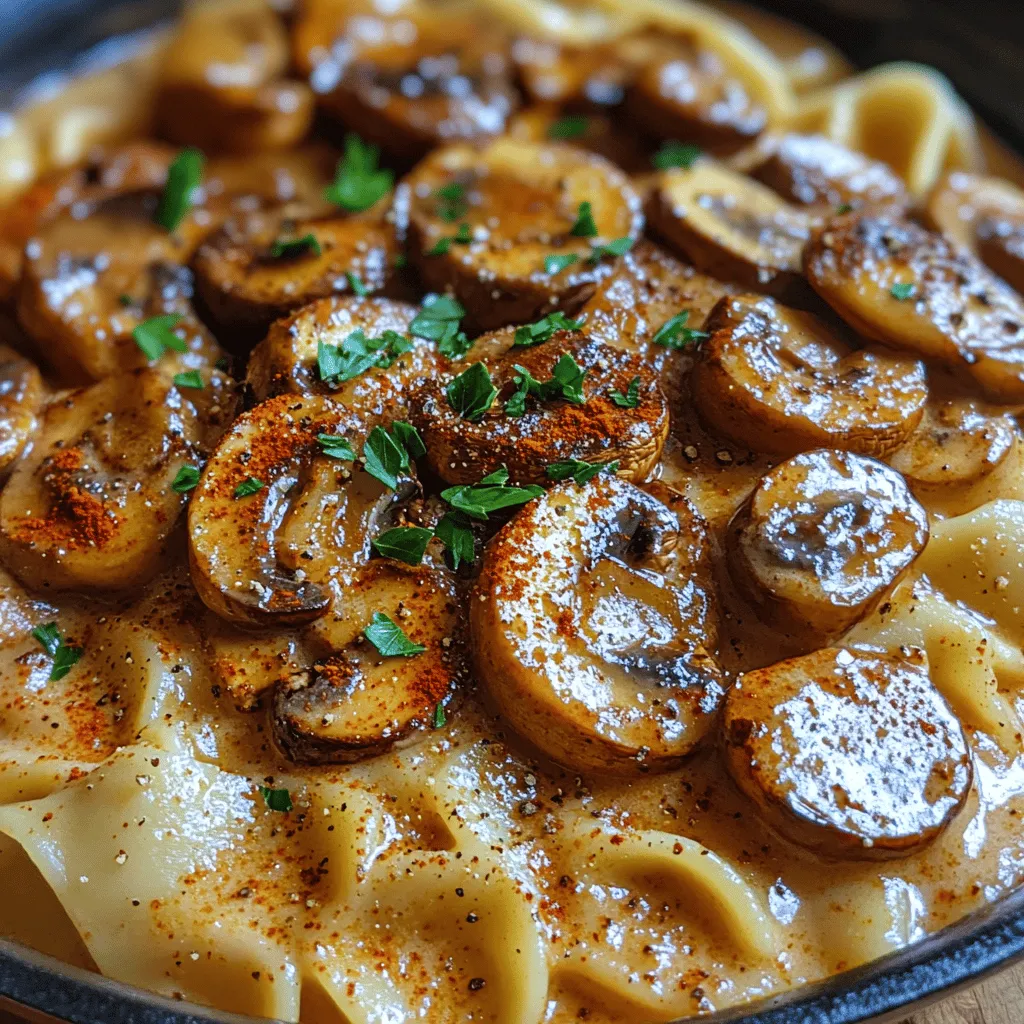 Mushroom stroganoff is a dish that transcends the ordinary, offering a comforting embrace of flavors and textures that appeal to a wide audience. This creamy, savory delight is not only a favorite among vegetarians but also a dish that can win over even the staunchest meat lovers. At the heart of this recipe is a medley of mixed mushrooms, each contributing its unique taste and texture, resulting in a dish that is both indulgent and satisfying.