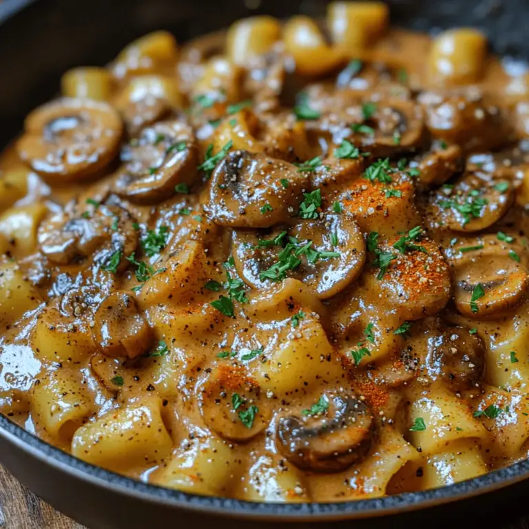 Mushroom stroganoff is a dish that transcends the ordinary, offering a comforting embrace of flavors and textures that appeal to a wide audience. This creamy, savory delight is not only a favorite among vegetarians but also a dish that can win over even the staunchest meat lovers. At the heart of this recipe is a medley of mixed mushrooms, each contributing its unique taste and texture, resulting in a dish that is both indulgent and satisfying.