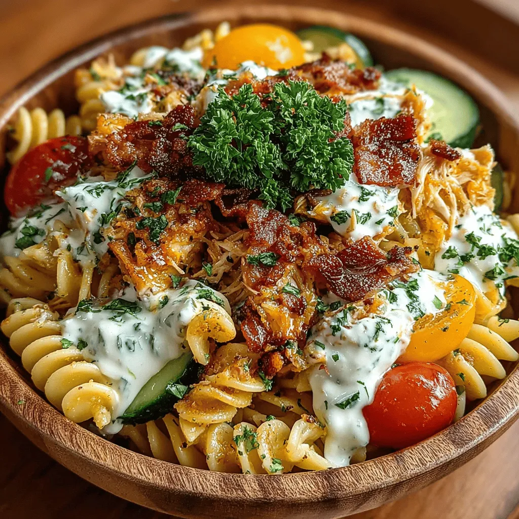 As the warm summer months approach, the appeal of refreshing and satisfying dishes becomes even more pronounced. Whether you're planning a family picnic, hosting a backyard barbecue, or simply looking for a quick and easy dinner option, Creamy Cold Chicken Bacon Ranch Pasta Salad stands out as an ideal choice. This dish captures the essence of summer gatherings with its vibrant flavors and hearty ingredients, offering a delightful combination of creamy ranch dressing, tender chicken, and crispy bacon.