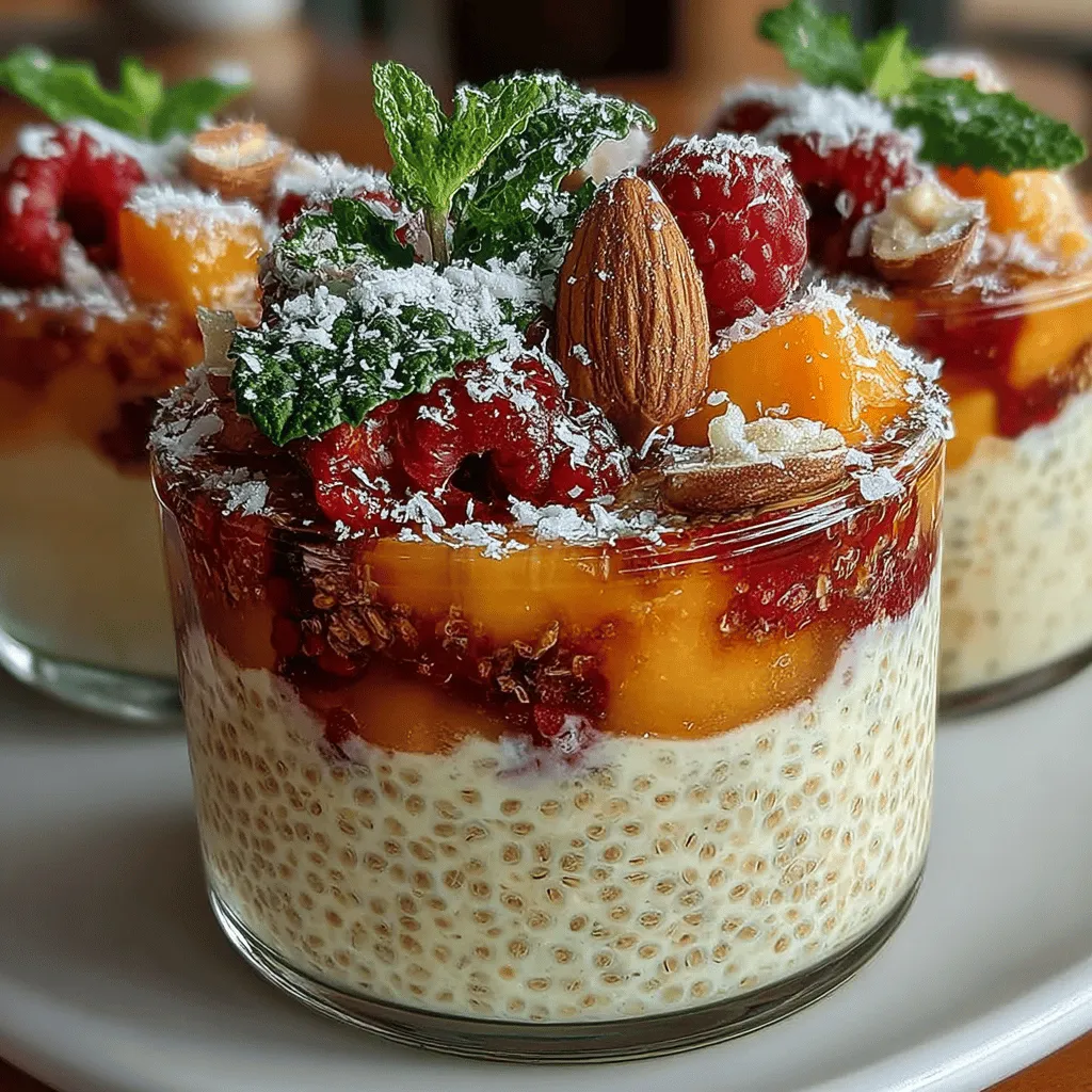 Chia pudding has surged in popularity over recent years, becoming a staple in health-conscious kitchens worldwide. This creamy, nutrient-dense delight is not just a breakfast option; it's a versatile dish that can double as a snack or a dessert, satisfying sweet cravings while providing essential nutrients. Among the myriad of flavor combinations, Peach Melba Chia Pudding stands out as a refreshing choice, brilliantly marrying the sweetness of ripe peaches with the tartness of raspberries. This recipe offers an easy and healthful way to indulge without guilt, making it an ideal treat for any time of the day.