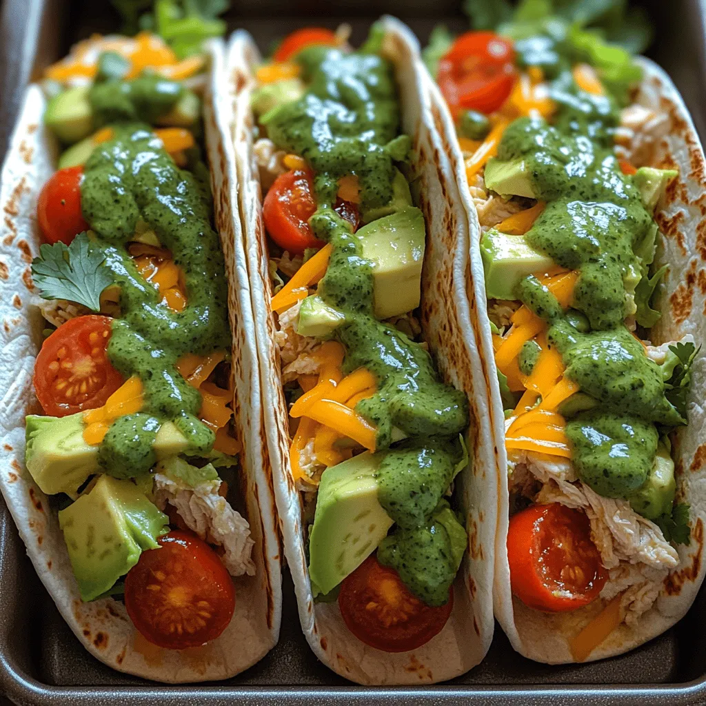 Creating a memorable dining experience goes beyond just the taste of the food; it’s also about presentation and pairing. Here are some ideal serving suggestions for your Creamy Cilantro Chicken Wraps that will elevate your meal to new heights.