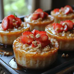 Sweet Strawberry Oat Cups: A Delicious and Nutritious Recipe