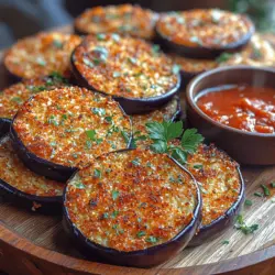 Welcome to the world of Crunchy Eggplant Delight, a deliciously satisfying dish that perfectly marries health and flavor. This recipe takes the humble eggplant and transforms it into a crispy, golden treat that can serve as a delightful appetizer or a flavorful side dish. Whether you're a seasoned cook or a beginner looking to explore new culinary horizons, this guide will walk you through every step of creating this crunchy delight.