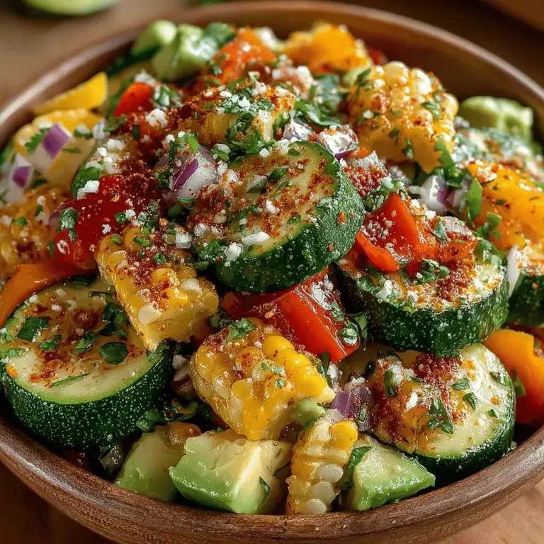 As summer approaches, there's a delightful abundance of fresh produce that beckons to be transformed into vibrant dishes. One such recipe that encapsulates the essence of this season is the Crunchy Zucchini Corn Medley. This colorful dish combines the crispness of zucchini, the sweetness of corn, and the creaminess of avocado, creating a refreshing salad that is both nutritious and satisfying. With its bright flavors and appealing textures, this medley is not just a feast for the palate but also a visual treat, making it perfect for gatherings, picnics, or even a simple weeknight dinner.